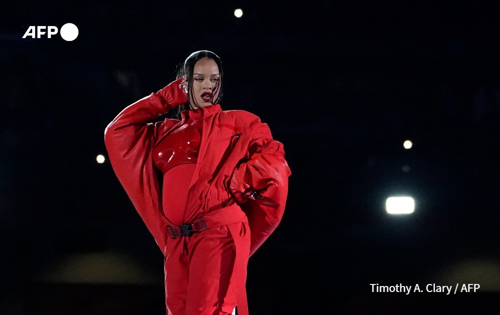 Super Bowl LVII halftime show of Rihanna