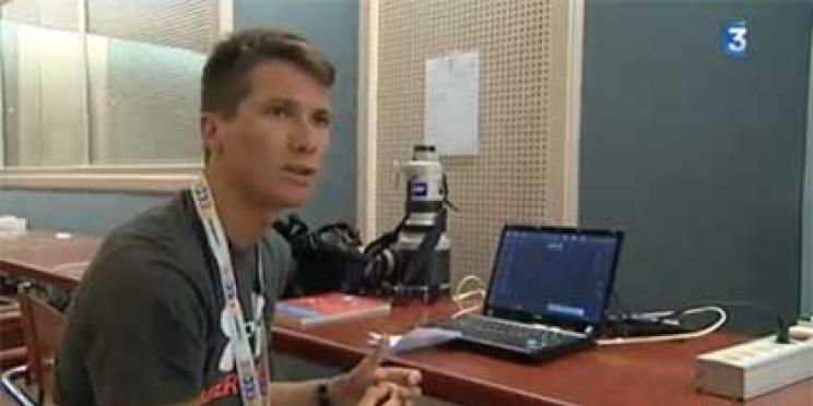 France 3 consacre un reportage à Charly Triballeau, photographe AFP au festival de Deauville