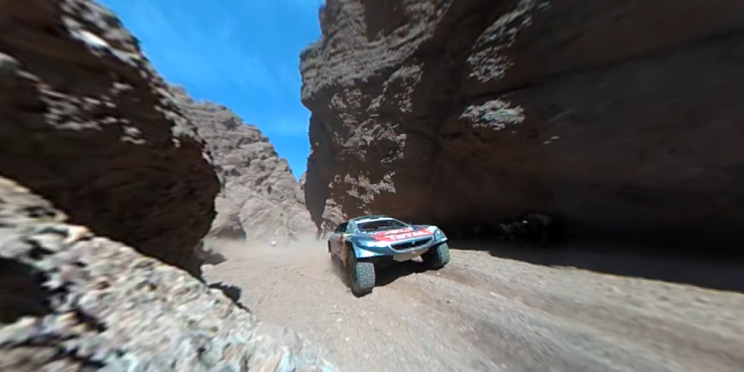 Une vidéo AFP en 360° du Dakar 2016