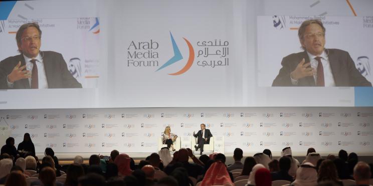 Fabrice Fries et Phil Chetwynd orateurs à l’Arab Media Forum