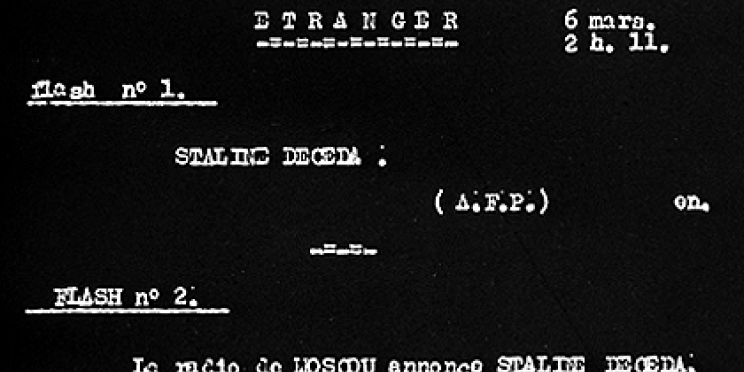 L’histoire d’un scoop